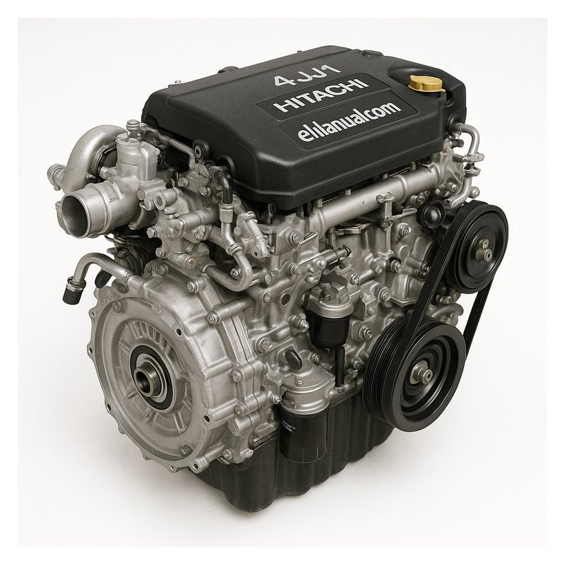 Hitachi 4jj1 Isuzu Engine Service Repair Workshop Manual PDF