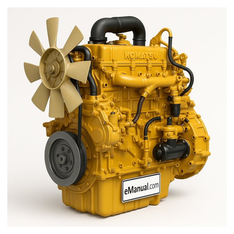 Komatsu 102 102E-2 Diesel Engine Service Repair Workshop Manual PDF