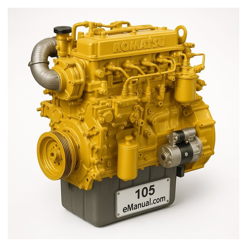 Komatsu 105 GD610 GD620 GD660 GD670 Series Motor Grader Service Repair Workshop Manual PDF