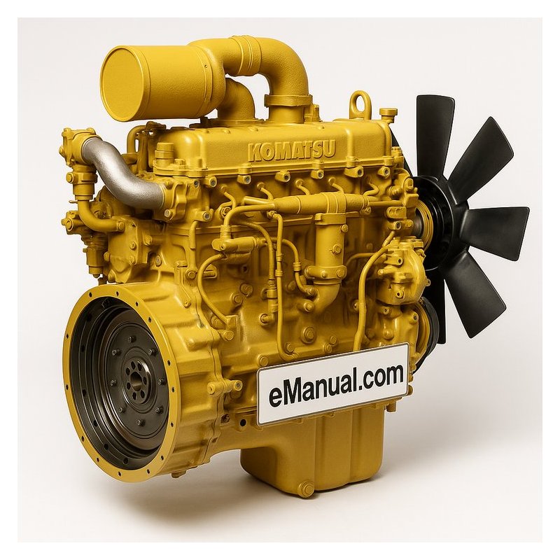 Komatsu 108 Series Diesel Engine Service Repair Workshop Manual PDF