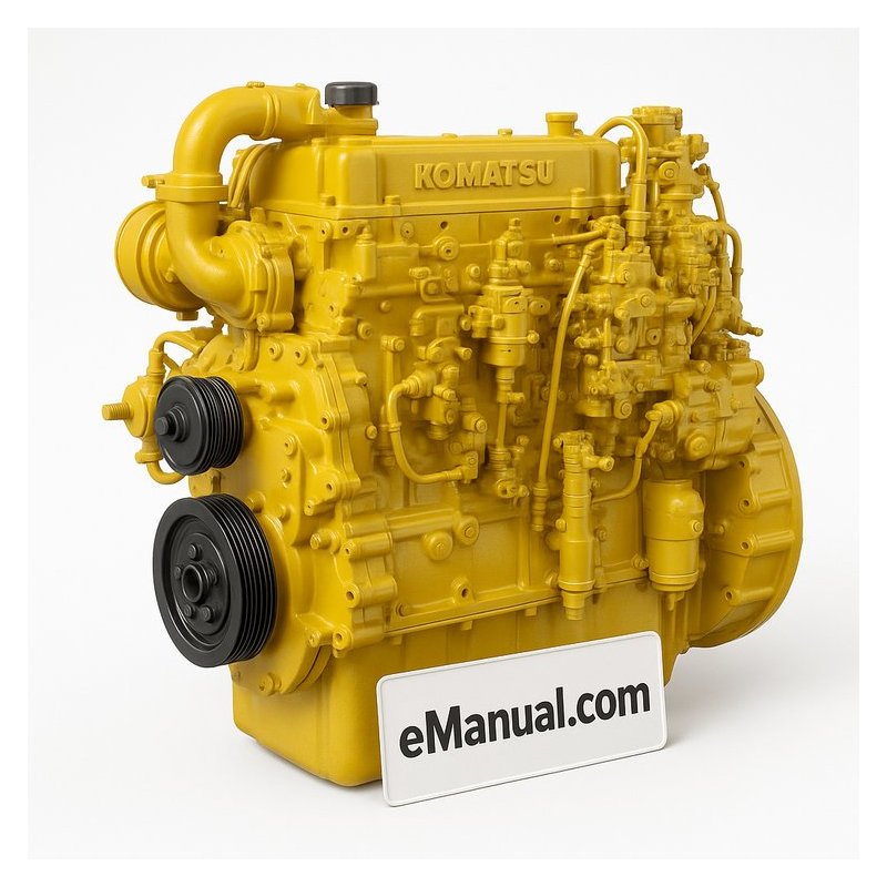 Komatsu 108 1 Series Diesel Engine Sa6d108 Service Repair Workshop Manual PDF