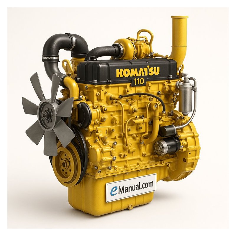 Komatsu 110 Series Diesel Engine Service Repair Workshop Manual PDF