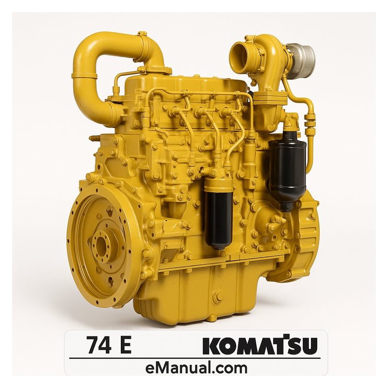 Komatsu 74 E GD700-4 Series Motor Grader Service Repair Workshop Manual PDF