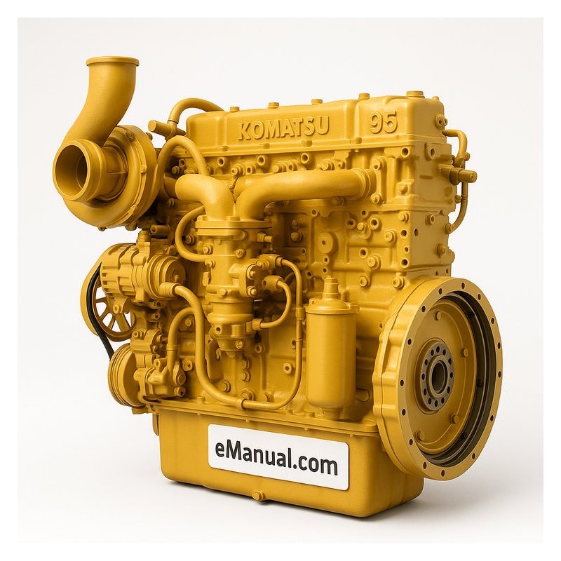 Komatsu 95 Series Diesel Engine Service Repair Workshop Manual PDF