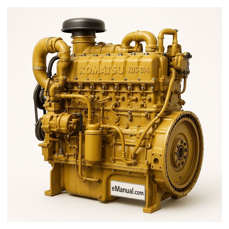 1991 Komatsu KDC 614 Series Engine ( Model) Model Service Repair Workshop Manual PDF