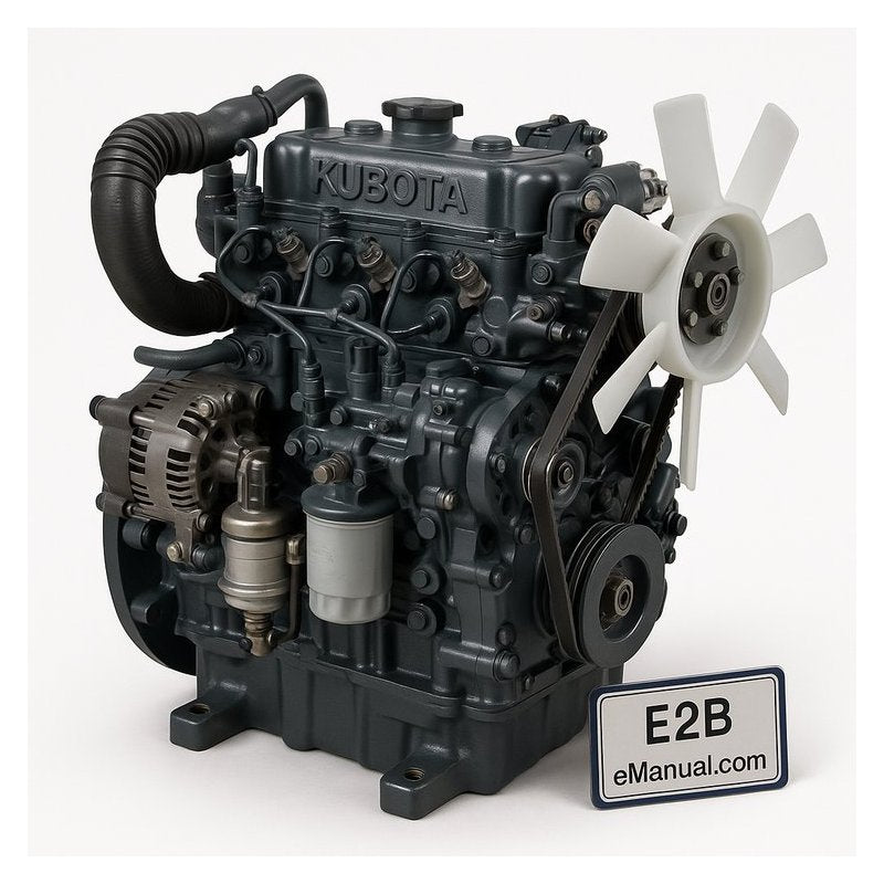 Kubota E2B Diesel Engine 03-m--engine Service Repair Workshop Manual PDF