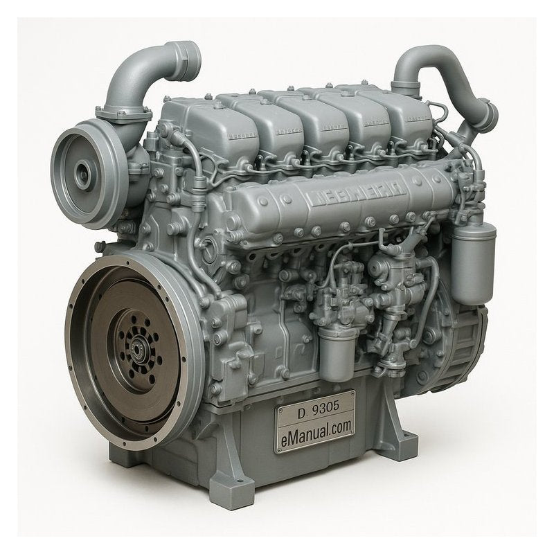Liebherr D 9306 9406 9408 9308 Diesel Engine Service Repair Workshop Manual PDF
