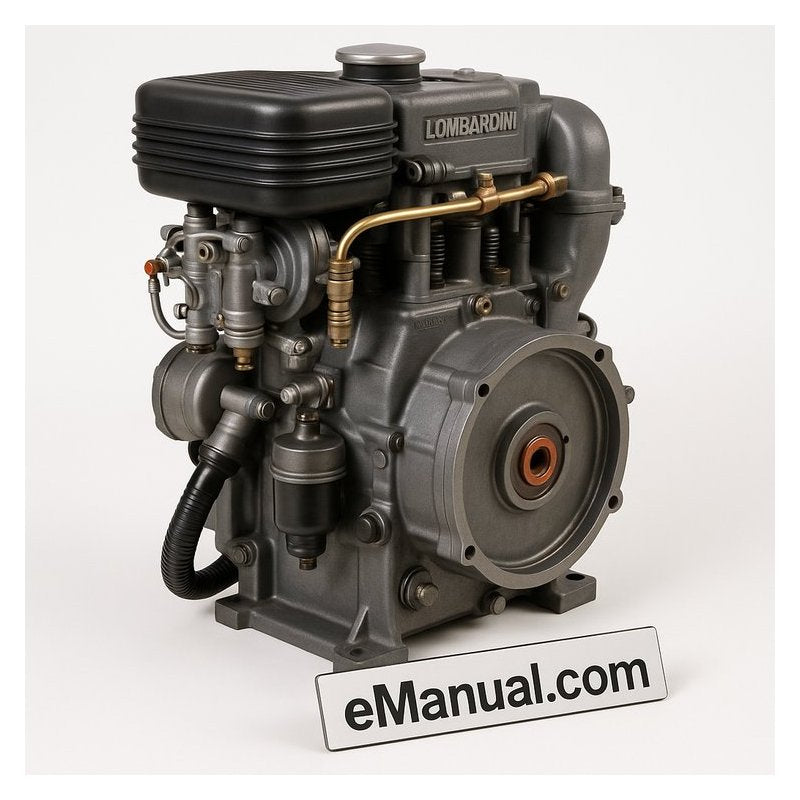 Lombardini LDA Series 422 Engine Service Repair Workshop Manual PDF