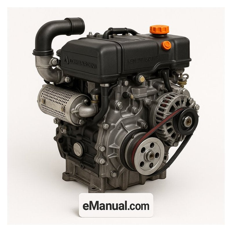 Lombardini LGW 523 627 Series Engine Service Repair Workshop Manual PDF