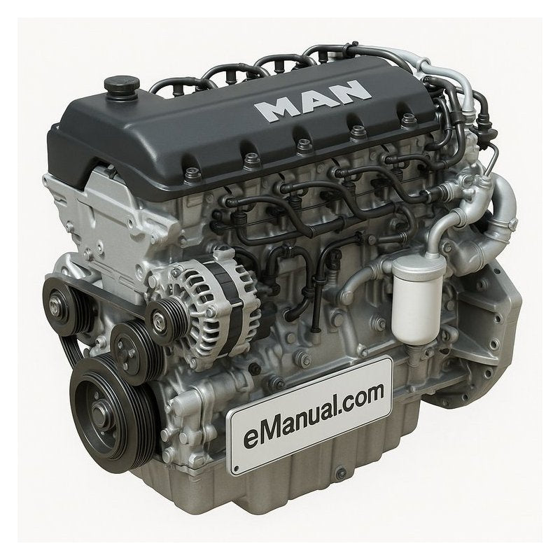 MAN E0834 Industrial Gas Engine E302 E0836 / ( E 0834 302 0836 302) Service Repair Workshop Manual PDF