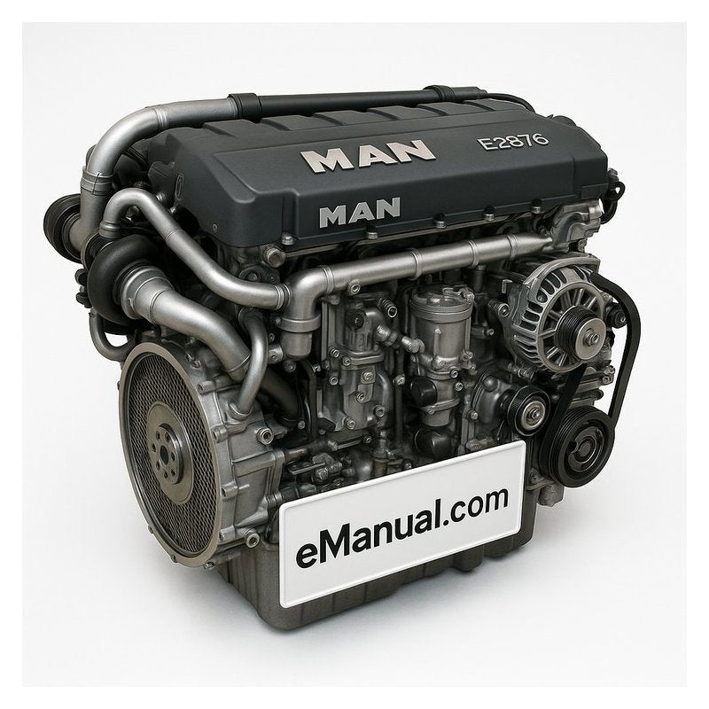 MAN E2876 Industrial Gas Engine E 2876 TE 302/ TE302 / Service Repair Workshop Manual PDF