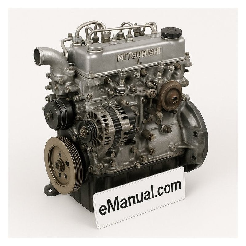Mitsubishi L Series L-series Diesel Engine Service Repair Workshop Manual PDF