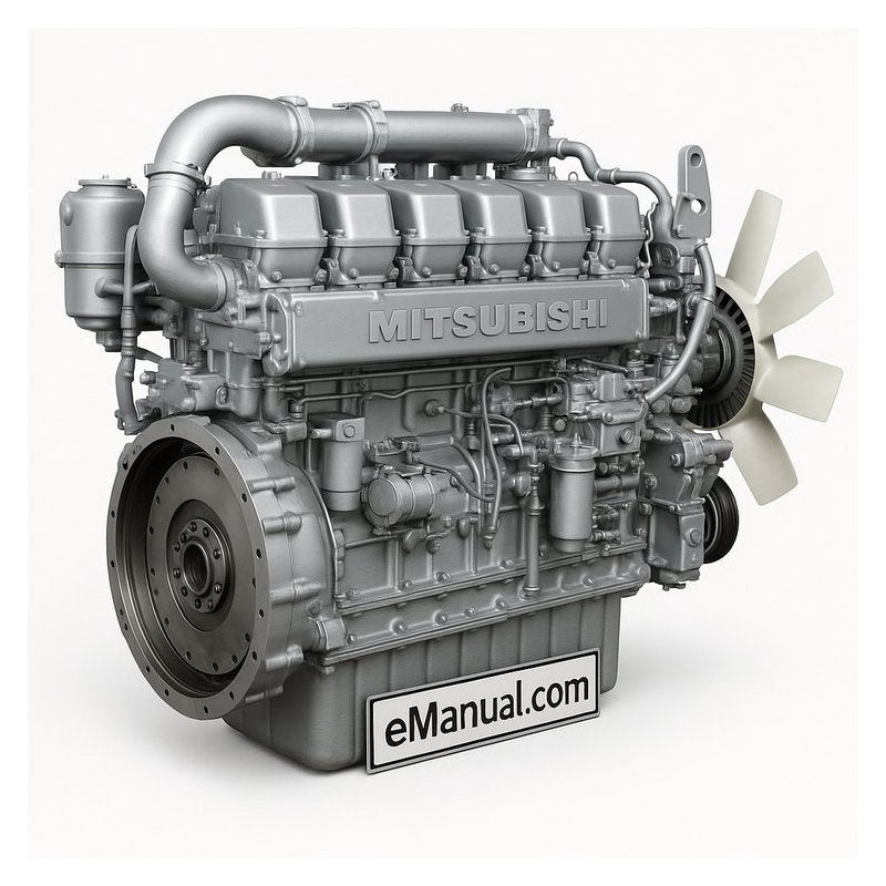 Mitsubishi S6R Mptk Engine Service Repair Workshop Manual PDF