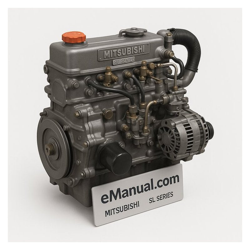 Mitsubishi SL Series Mitsubushi Engine Service Repair Workshop Manual PDF