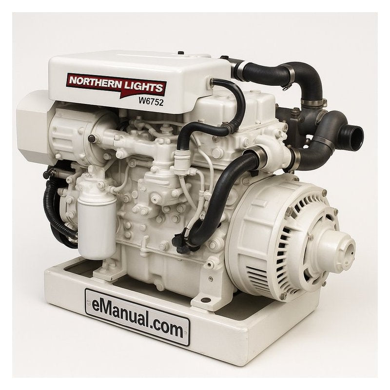 Northern Lights W673 2 Lugger W673-2 Engine Service Repair Workshop Manual