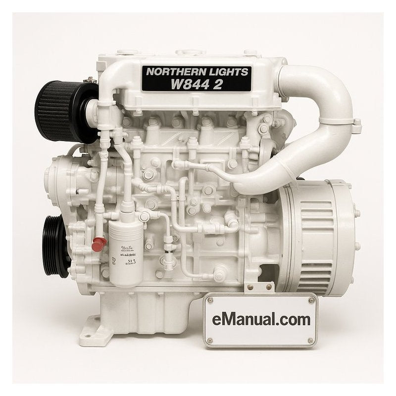 Northern Lights W844 2 Lugger Engine Service Repair Workshop Manual