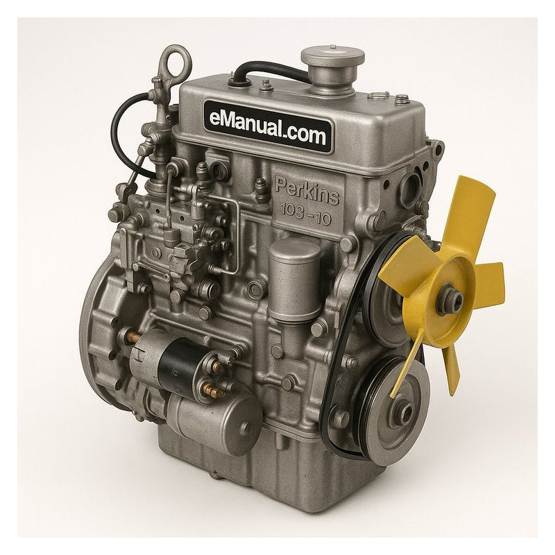 Perkins 103 10 Three Cylinder Diesel Engine Service Repair Workshop Manual PDF