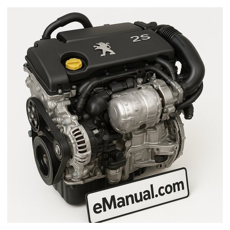 Peugeot 2S 50 6SPEED Engine Service Repair Workshop Manual PDF