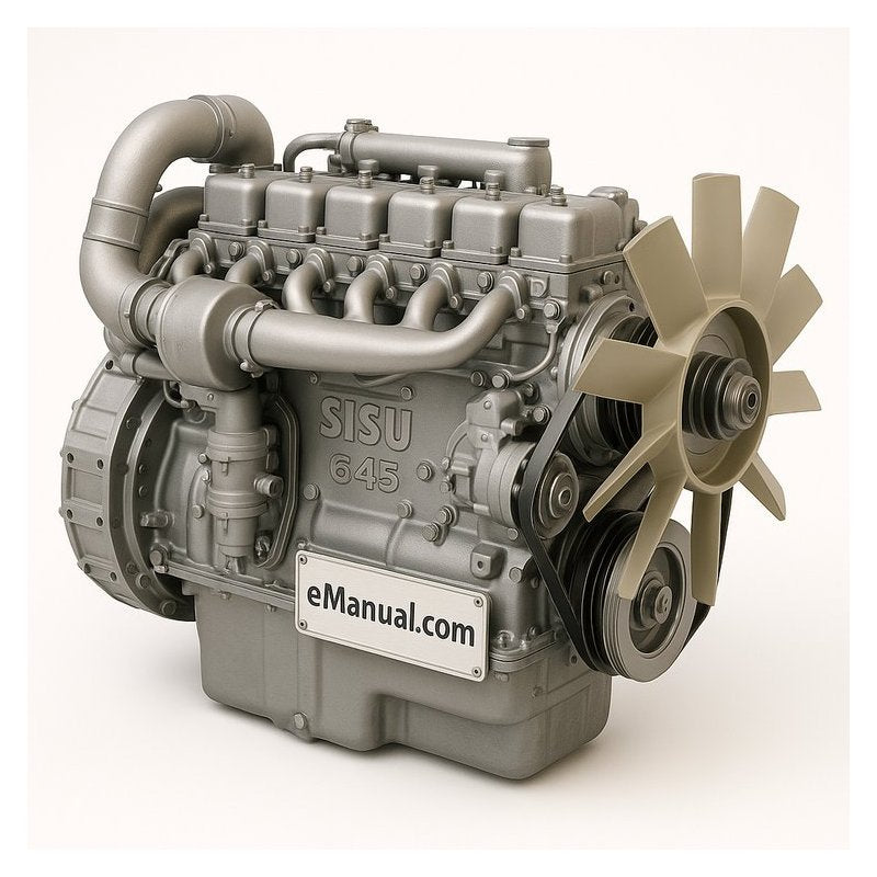 Sisu 645 Series Diesel Engine Service Repair Workshop Manual PDF