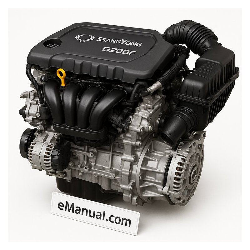 2012 Ssangyong G20DF Ssanyong Korando Engine Shop Service Repair Workshop Manual PDF