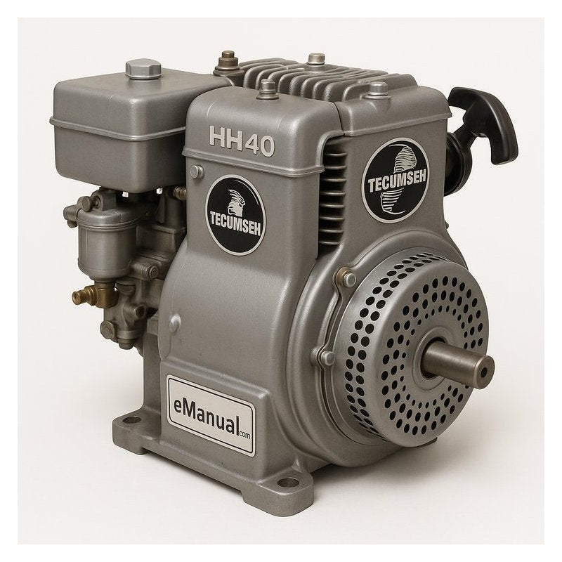 Tecumseh HH70 HH40 4 Cycle L Head Engine Service Repair Workshop Manual PDF