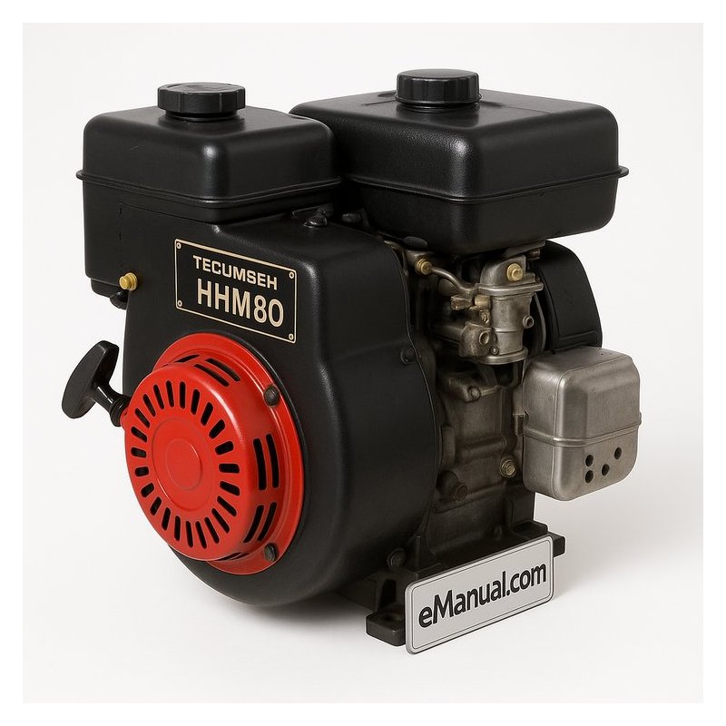 Tecumseh HHM80 4 Cycle L Head Engine Service Repair Workshop Manual PDF