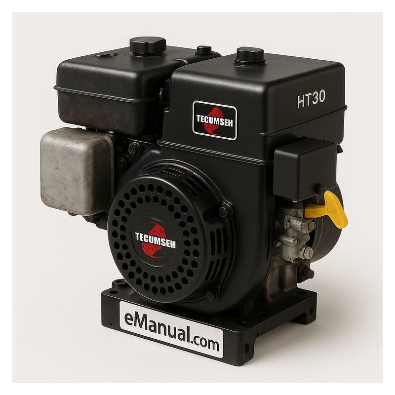Tecumseh HT30 HT35 4 Cycle L Head Engine Service Repair Workshop Manual PDF