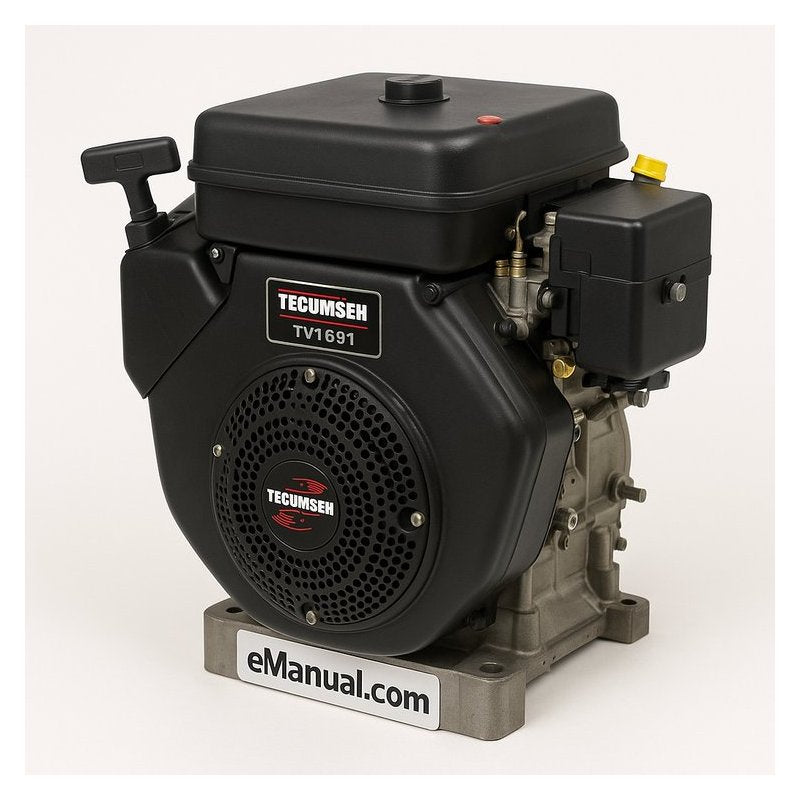 Tecumseh TVT691 V Twin Engine Service Repair Workshop Manual PDF