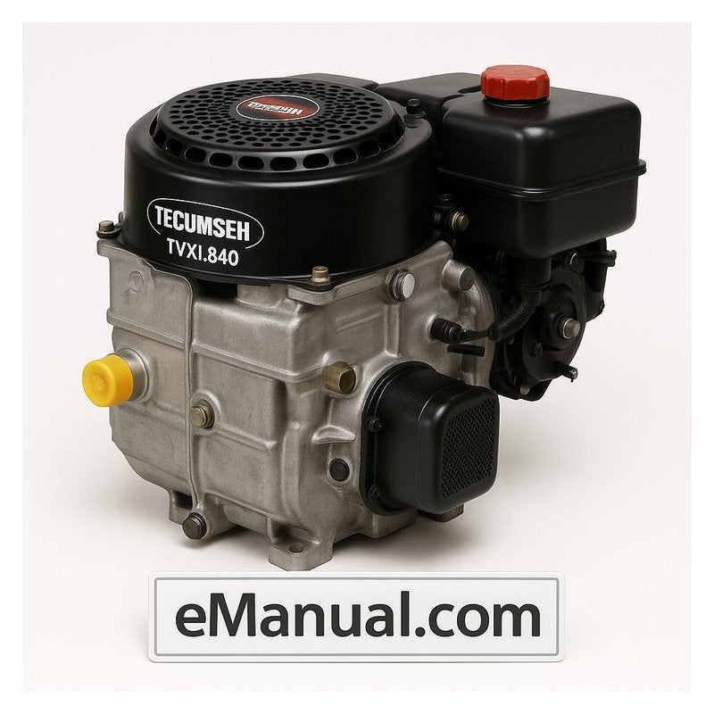 Tecumseh TVS840 Tvxl840 2-CYCLE Engine Service Repair Workshop Manual PDF