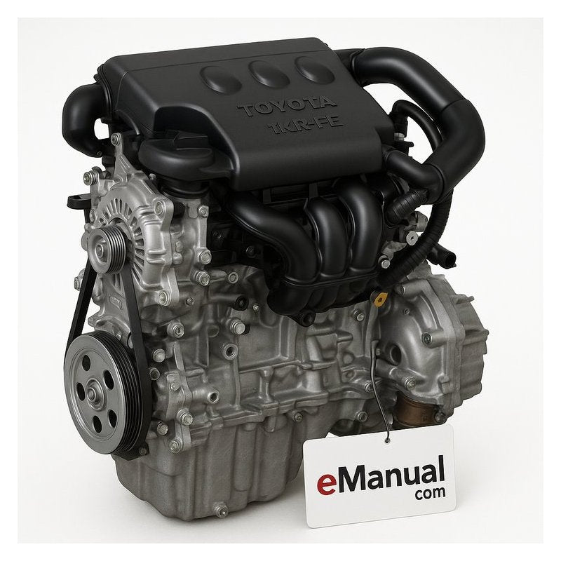 Toyota 1KR FE 4A-FE 4A-GE Engine Service Repair Workshop Manual PDF
