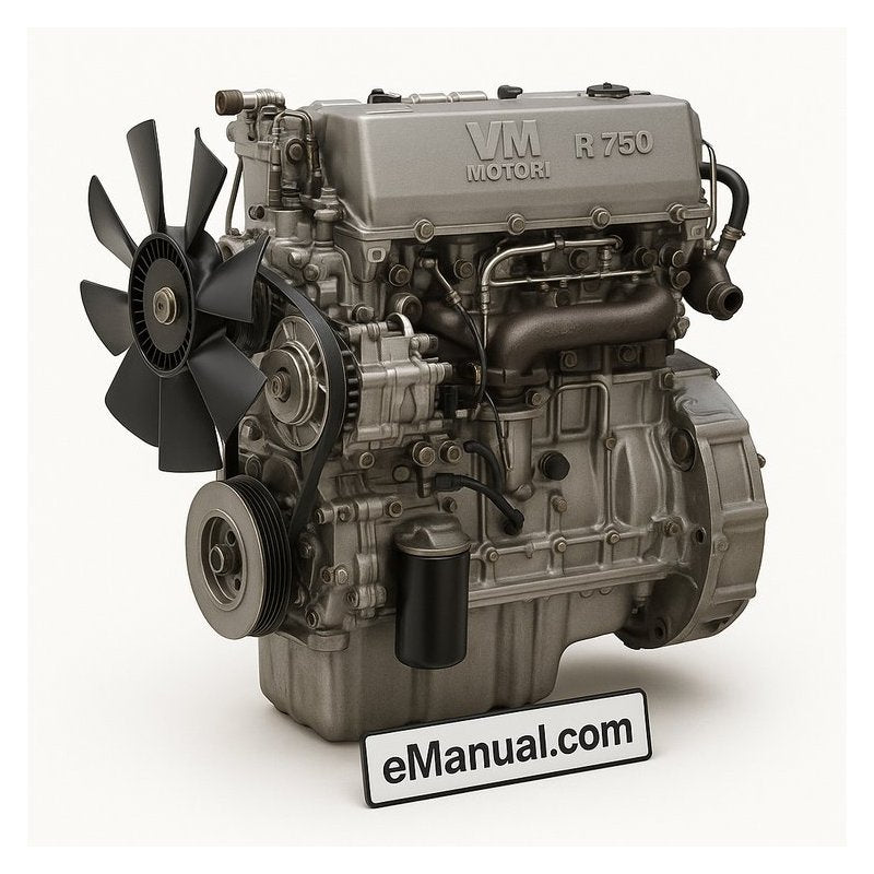 VM Motori R 750 Series Common Rail Diesel Engine Service Repair Workshop Manual PDF