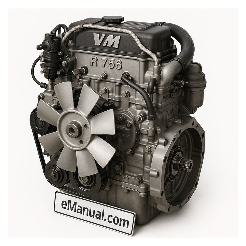 VM Motori R 756 R750 Series Diesel Engine Service Repair Workshop Manual PDF