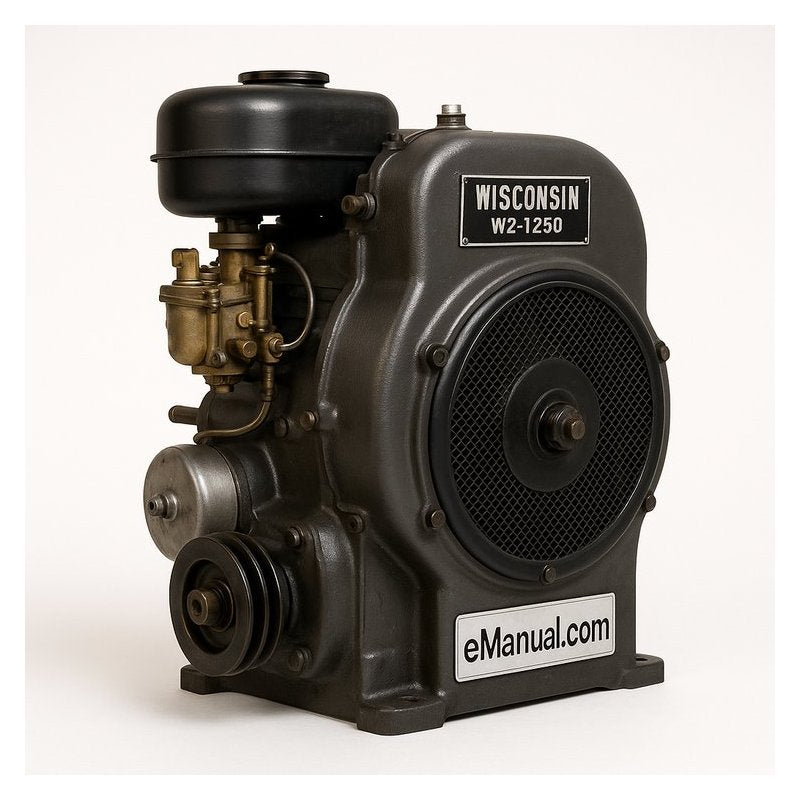 Wisconsin W2 1250 Ipl Engine Parts Catalog PDF