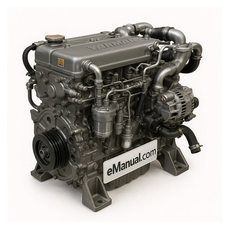1975-1992 Yanmar QM GM HM Series Inboards GM-HM 4JH 4jh2 Engines Transmissions Service Repair Workshop Manual