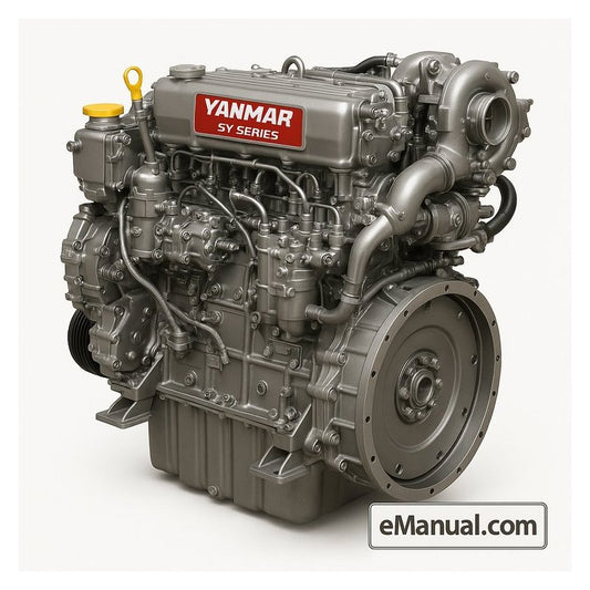 Yanmar SY Series Marine Engine Service & Repair Manual-Improved-PDF