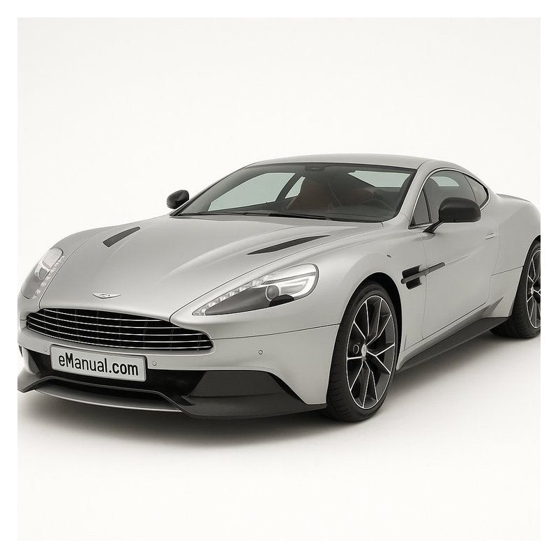 2007 Aston Martin Vanquish V12 Service Repair Workshop Manual