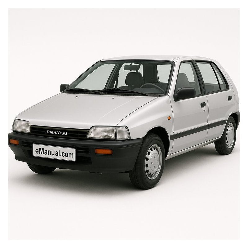 1987-1994 Daihatsu Charade Digital Service Repair Workshop Manual