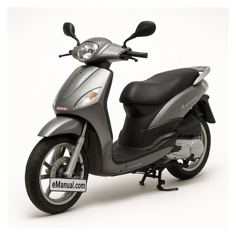 Derbi Boulevard Scooter 200 C.c Service Repair Workshop Manual