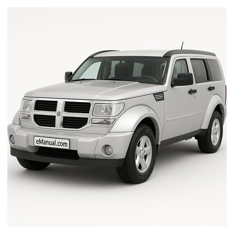 2007 Dodge Nitro Owners Owner's Manual PDF