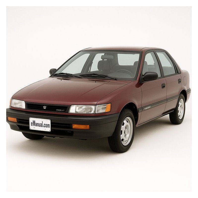 1989-1992 Eagle Summit Mitsubushi Colt Mirage Service Repair Workshop Manual
