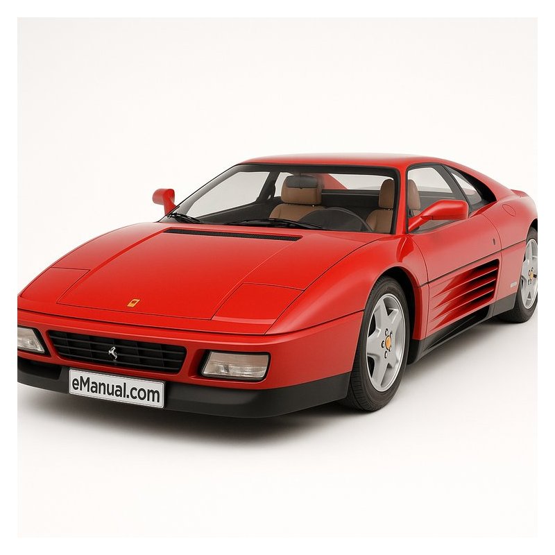 Ferrari 348 Service Repair Workshop Manual PDF