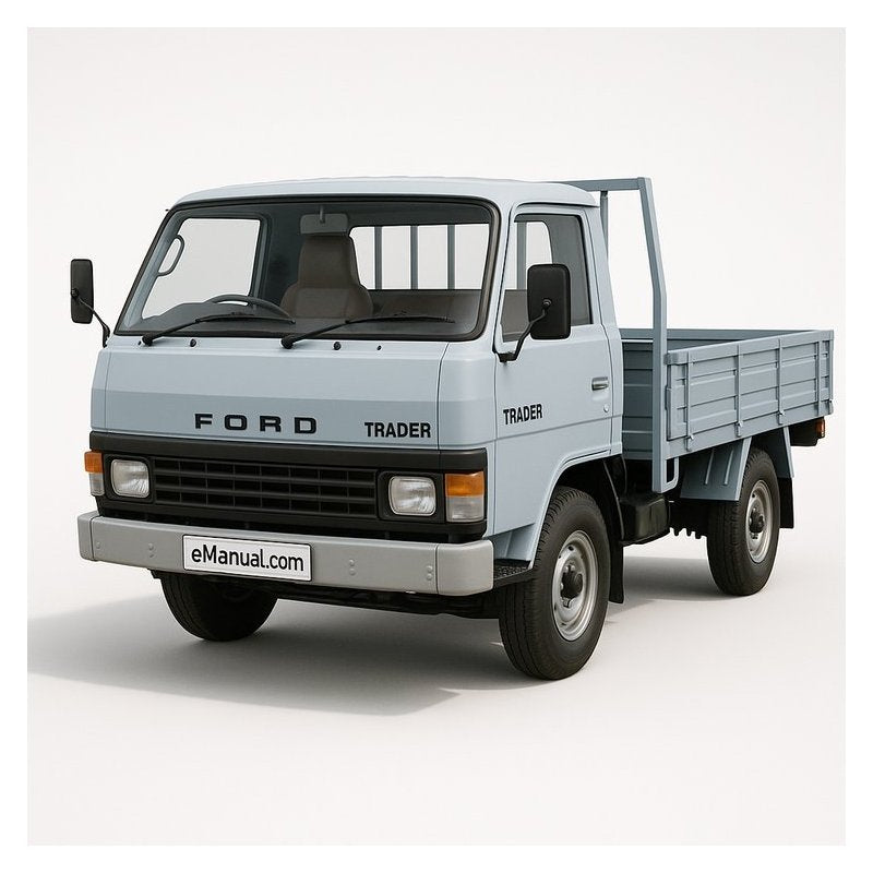 Ford TRADER Mazda T Truck T4000 Service Repair Manual