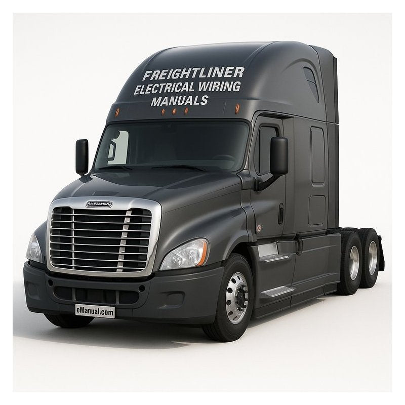 Freightliner Electrical Wiring Manuals DAF 95XF German Diagrams