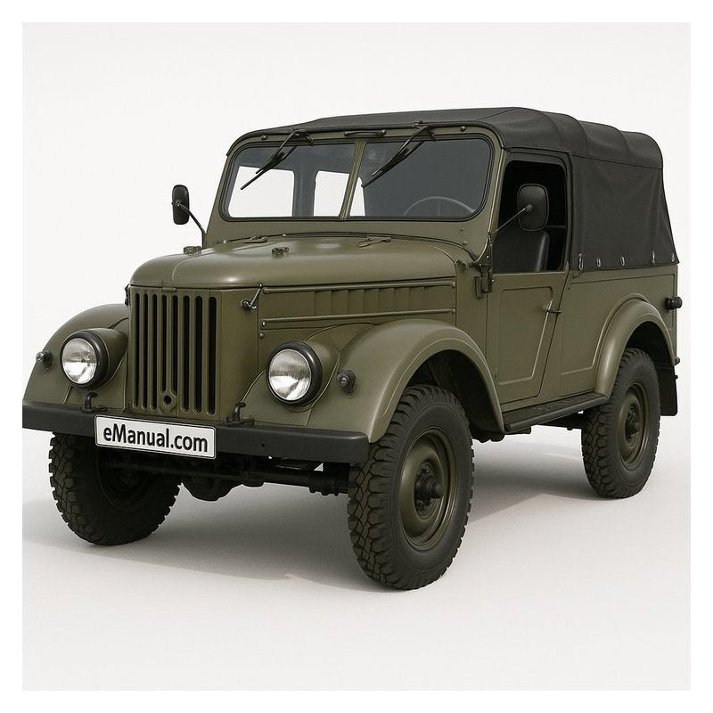 GAZ 69 Truck Lorry English Service Repair Workshop Manual
