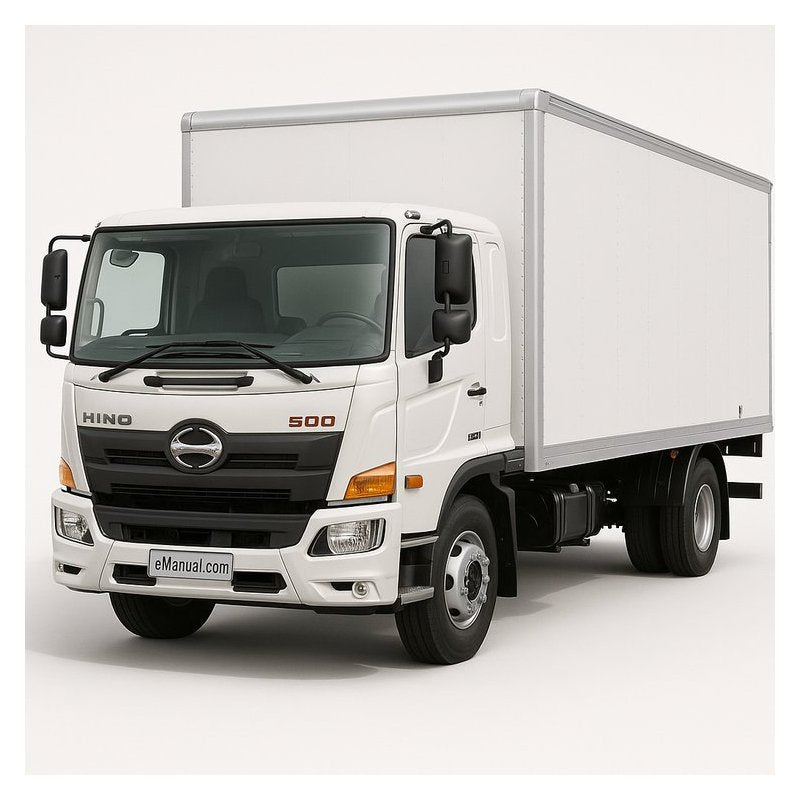 Hino 500 Series H07C-T Engine Service Repair Workshop Manual PDF