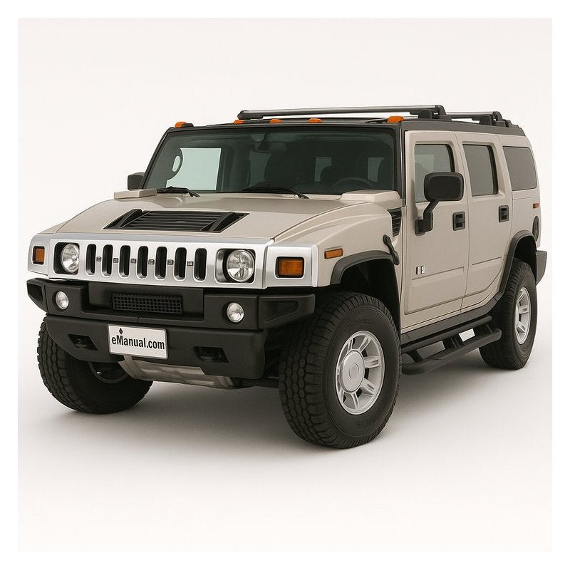 1996 Hummer H2 Commercial Service Repair Workshop Manual