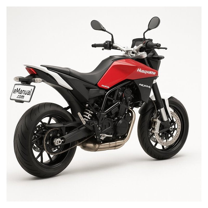 2012-2013 Husqvarna Nuda Models 900 900R Motorcycle Service Repair Workshop Manual