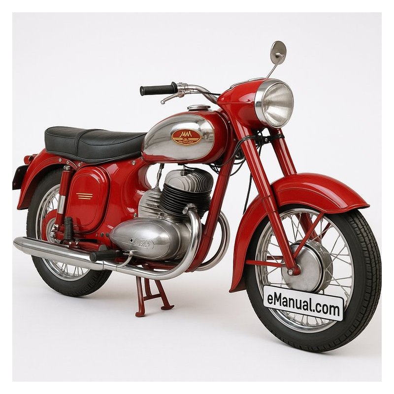 Jawa 353 250 350 354 Service Repair Workshop Manual