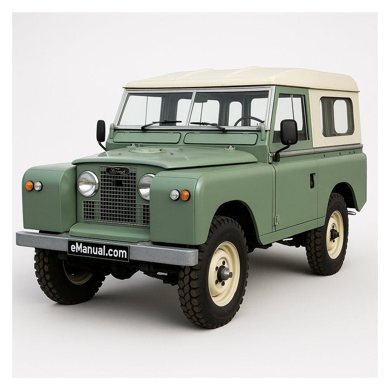 Land Rover Series 2 R380 Gearbox Service Repair Workshop Manual PDF