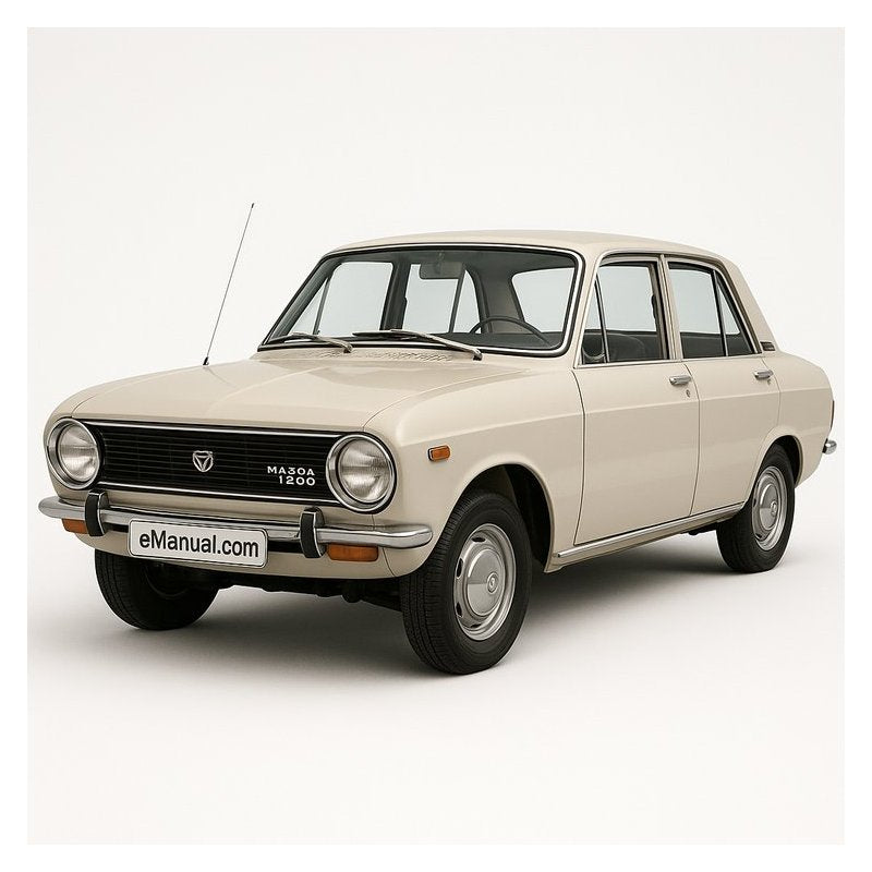 Mazda 1200 6 Engine MZR-CD (rf Turbo) Service Repair Workshop Manual PDF